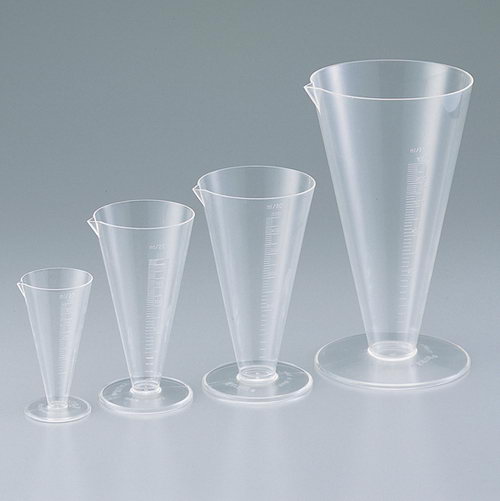 量杯 （PMP制）コニカル液量計 BEAKER GLASS